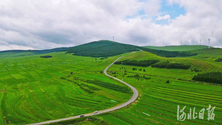 河北張家口草原天路景美如畫