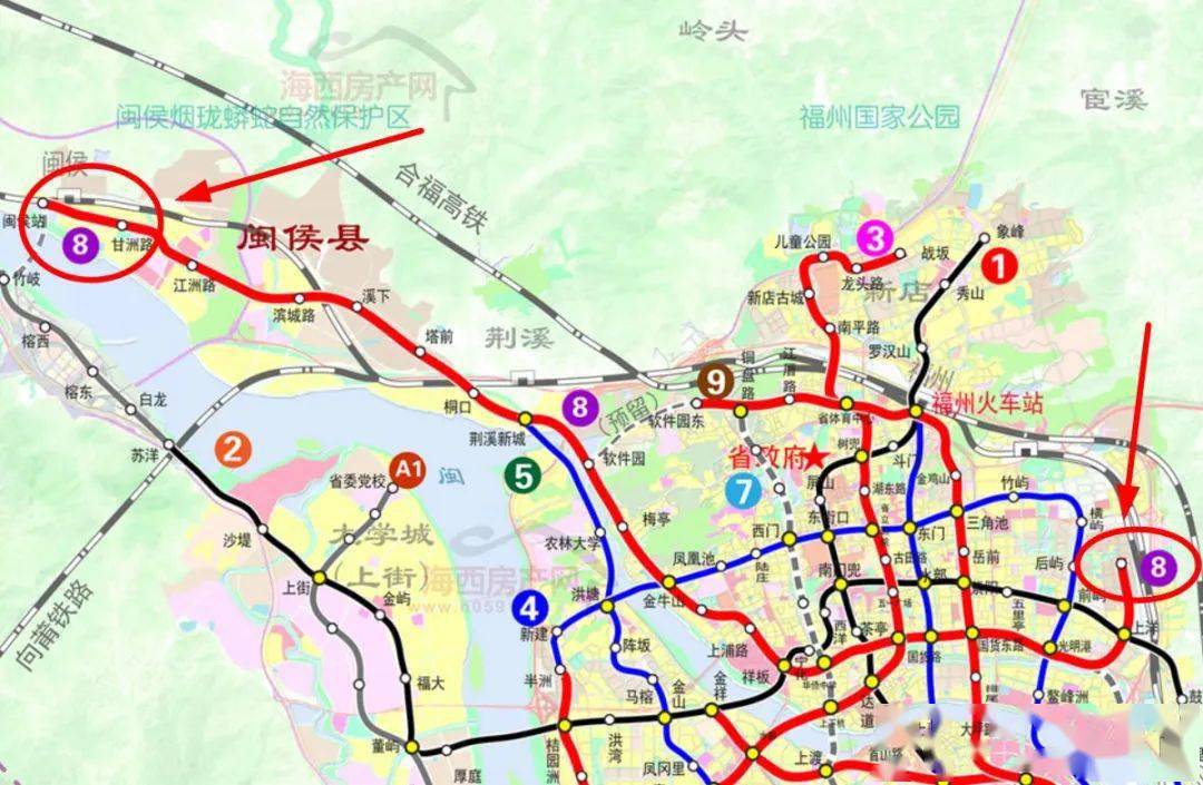 晋安或添一条地铁