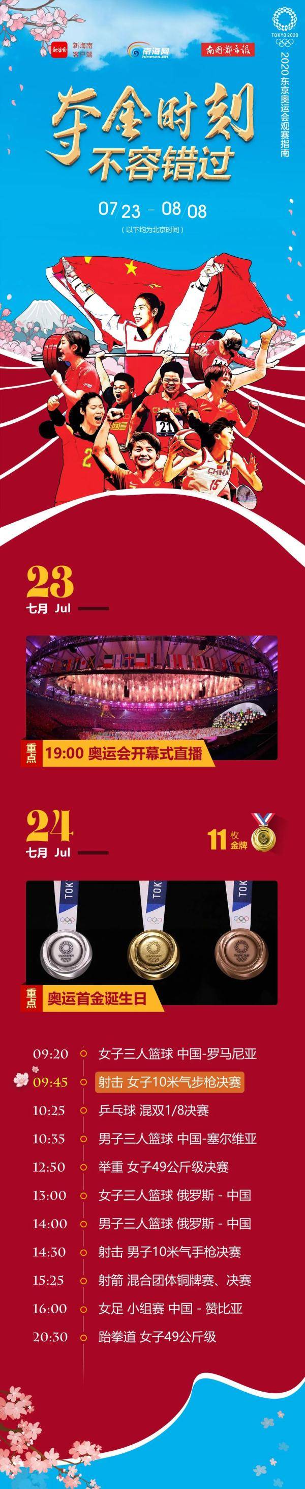 东京奥运会今晚开幕 观赛全攻略快收藏 策划