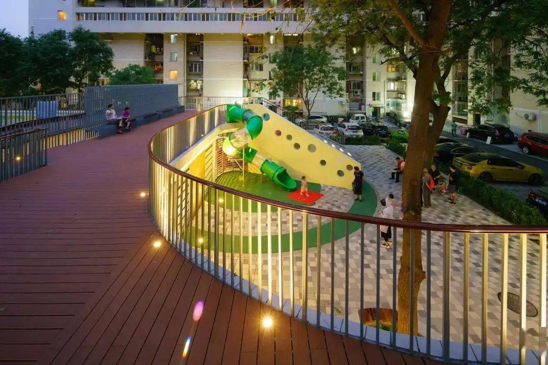 民安小区内公共空间"欢声笑语的院子"