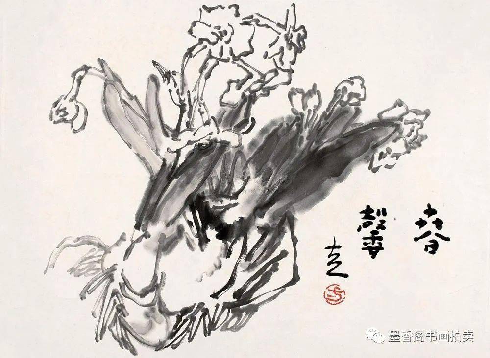 方土笔下的岭南大写意花鸟画