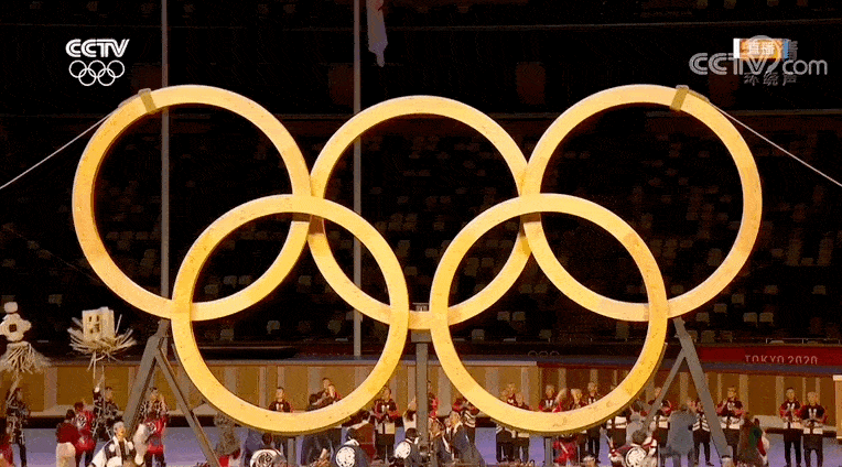 东京奥运会开幕式动图图片
