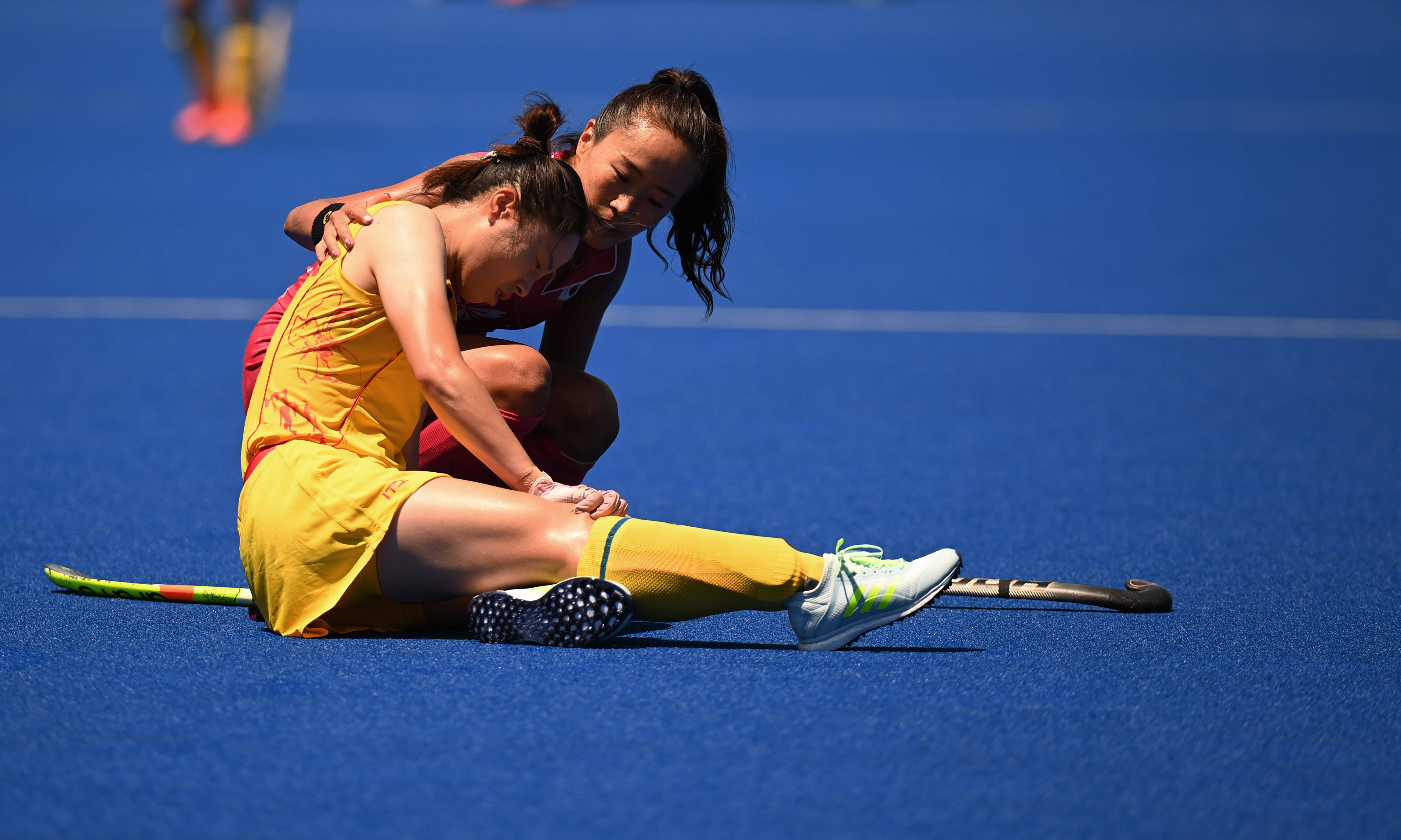 女子曲棍球——中国胜日本