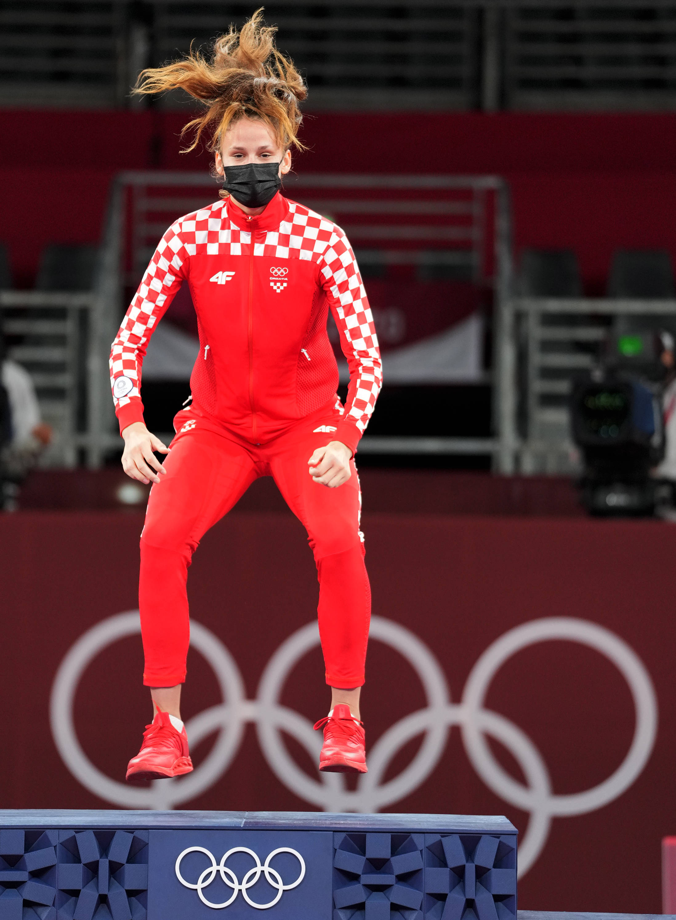 跆拳道女子67公斤级克罗地亚选手耶利奇夺冠