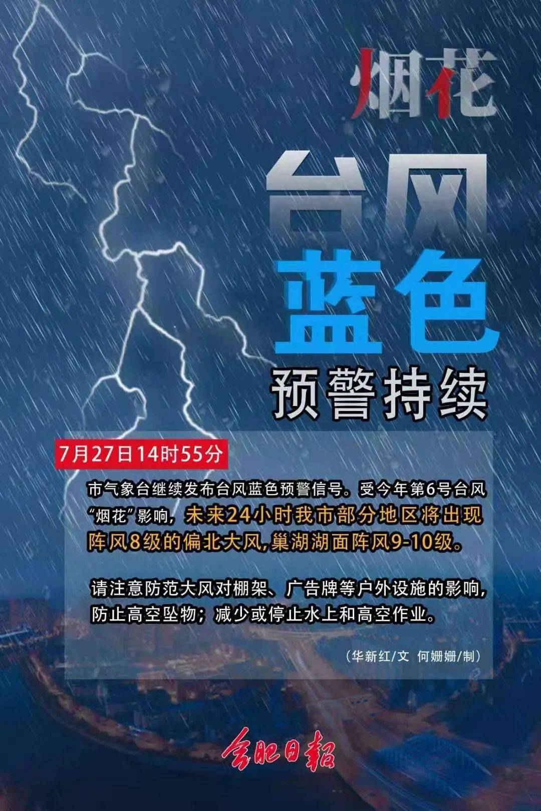 【14時55分】市氣象臺再發颱風藍色預警