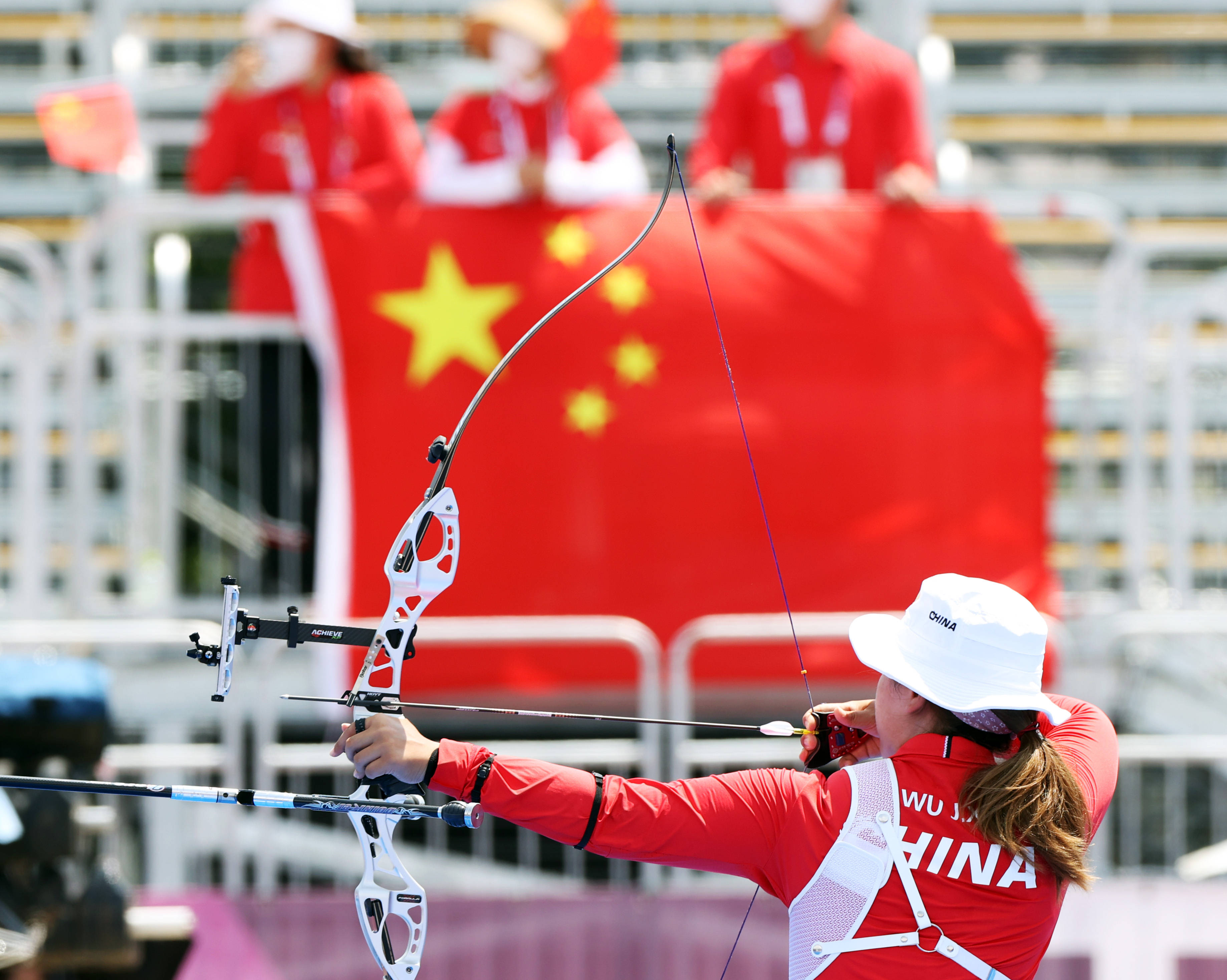 射箭——女子个人淘汰赛:吴佳欣晋级