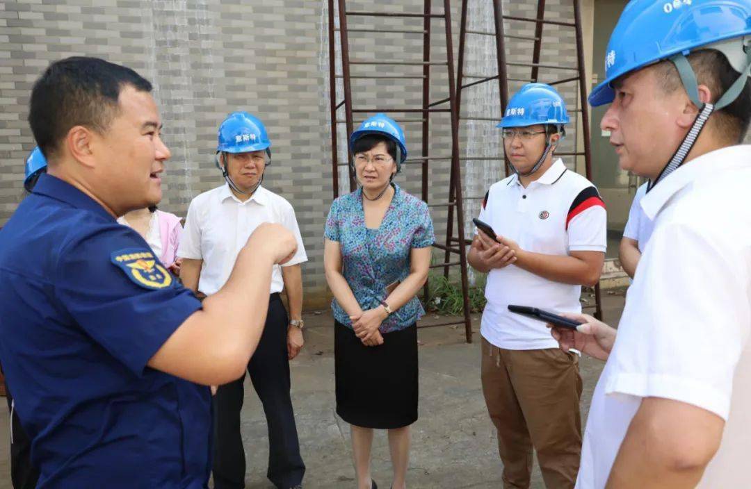 枫泾镇党委书记胡晓岚,副镇长刘敏等陪同.区消防救援支队及枫泾派出