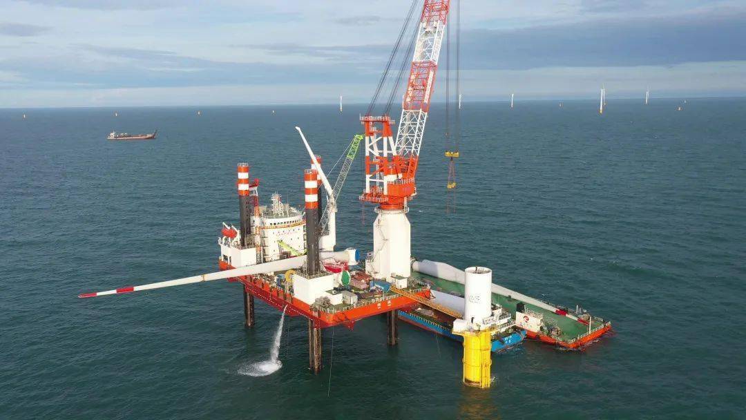 10天5台!龙源振华海上风机吊装进度再创新高