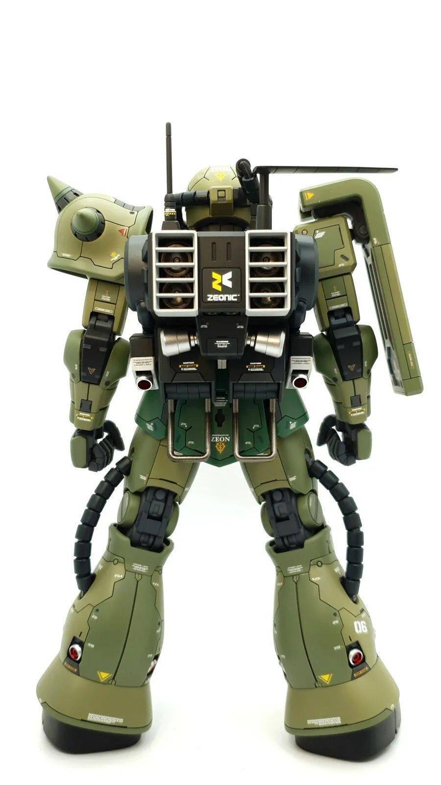 mg布雷型扎古2细化改造涂装