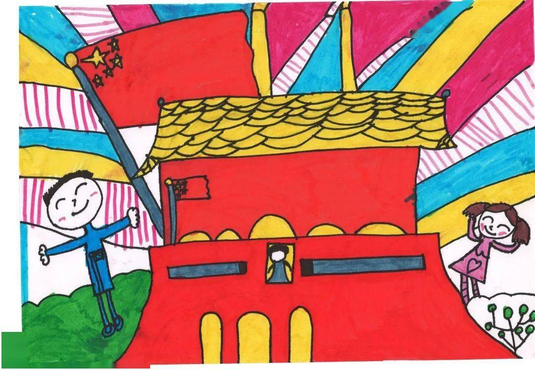 笔笔绘画颂党恩——丁兰街道党群服务中心开展青少年红色绘画征集活动