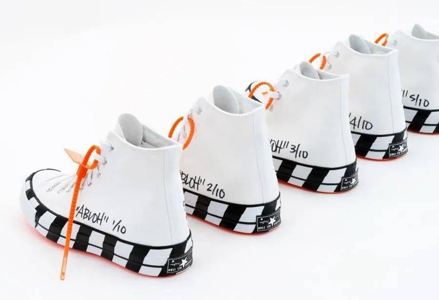 Nike|全球限量 10 双！Virgil 亲签 + 手绘！这双 OW 联名有点帅！