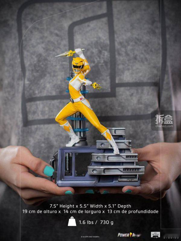 重量|Iron Studios：1/10 美版《Power Rangers/恐龙战队》系列雕像【共8款】