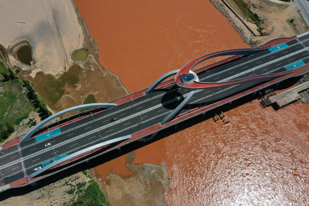 天堑变通途 中卫市又添一座惠民景观桥_大桥