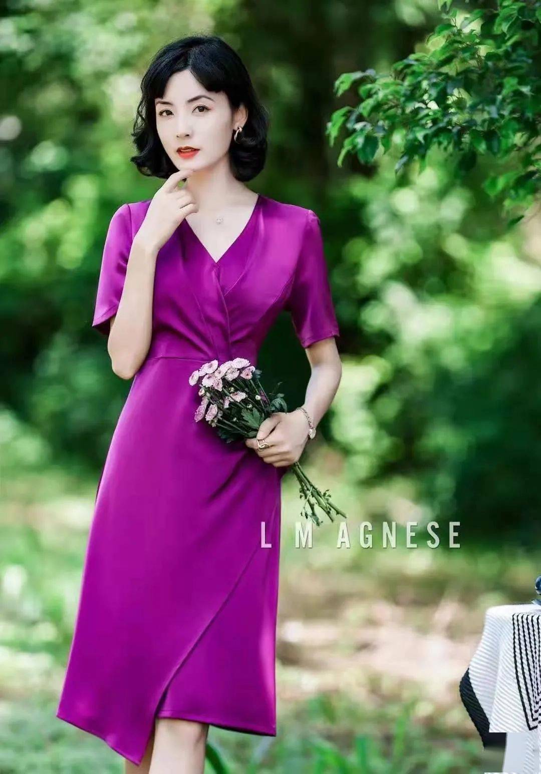 穿这些裙变身优雅淑女