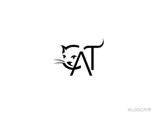 猫元素logo设计欣赏