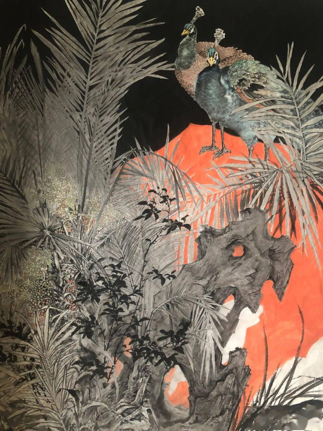 酣畅淋漓张辉国画作品