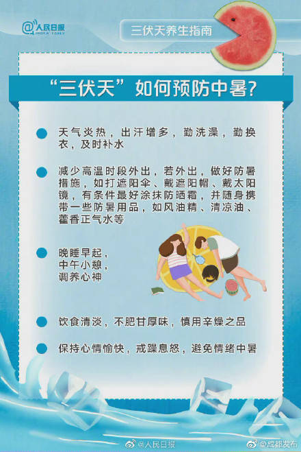 必备|如何避免高温中暑？给你一份防暑指南