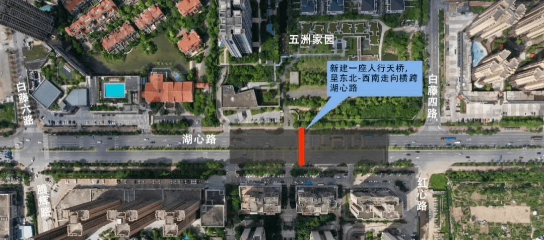 珠海要新建两座天桥!下月动工!_湖心路