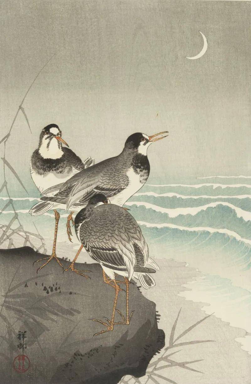 日本画家的花鸟画