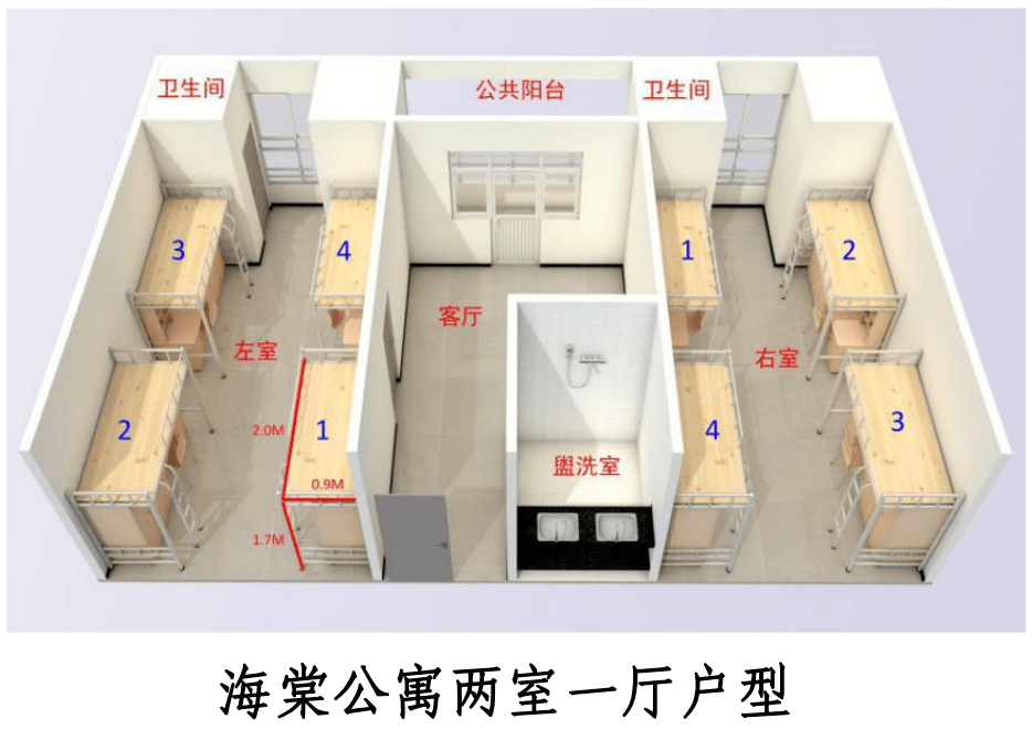 虹远楼内部宿舍分布图图片