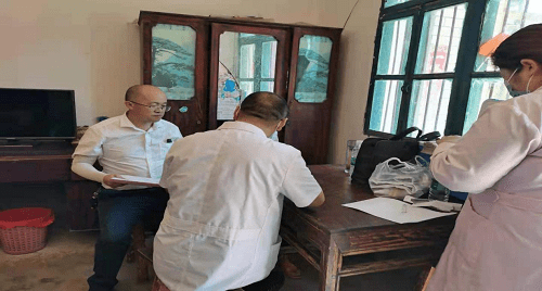 残疾人|巴州区清江镇中兴卫生院全程服务 保障残疾人接种新冠疫苗