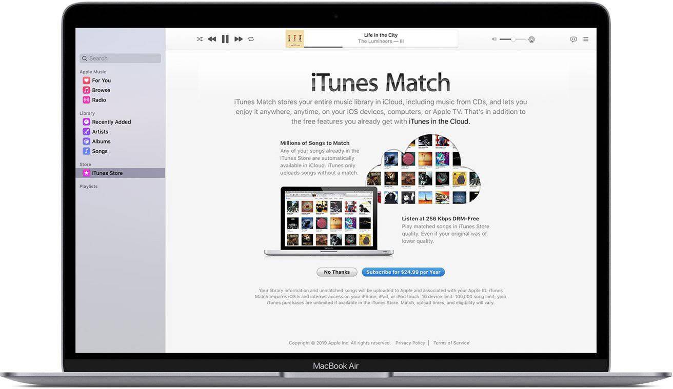 苹果iTunes Match功能近期出现失效，上传本地音乐没有响应