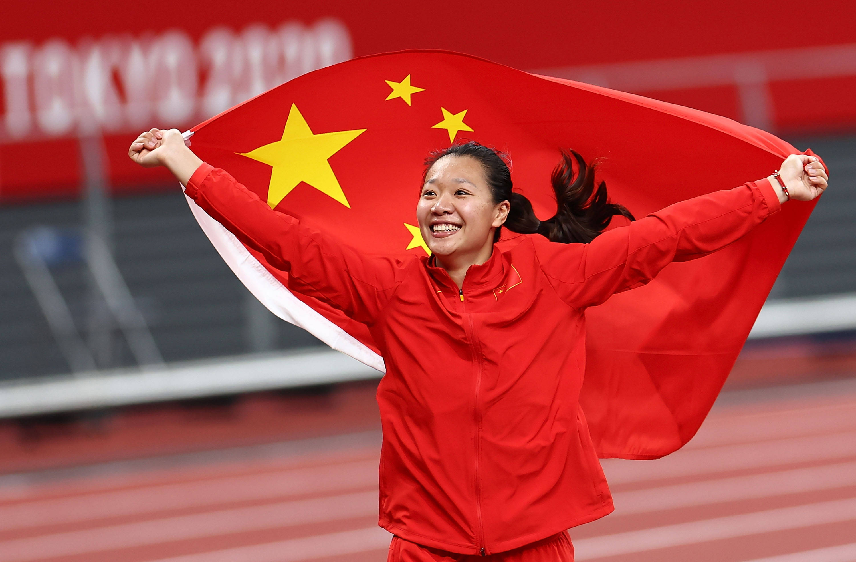 中国女子标枪冠军图片
