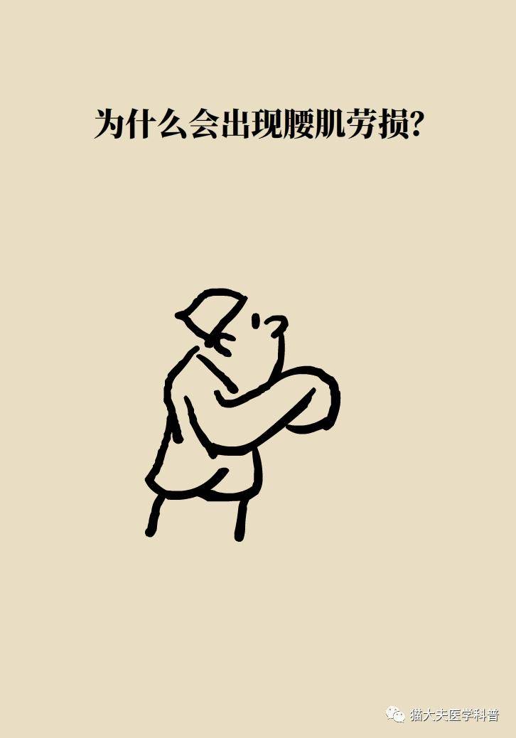 科普|年纪轻轻，也没干啥体力活儿，怎么就腰肌劳损了？