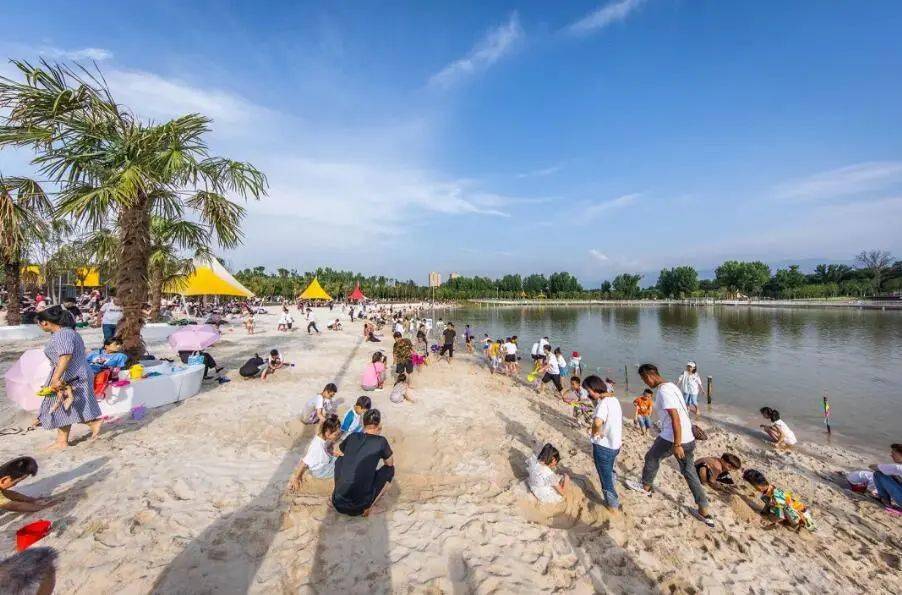 设计樊川公园二期修竹犹存潏水湾