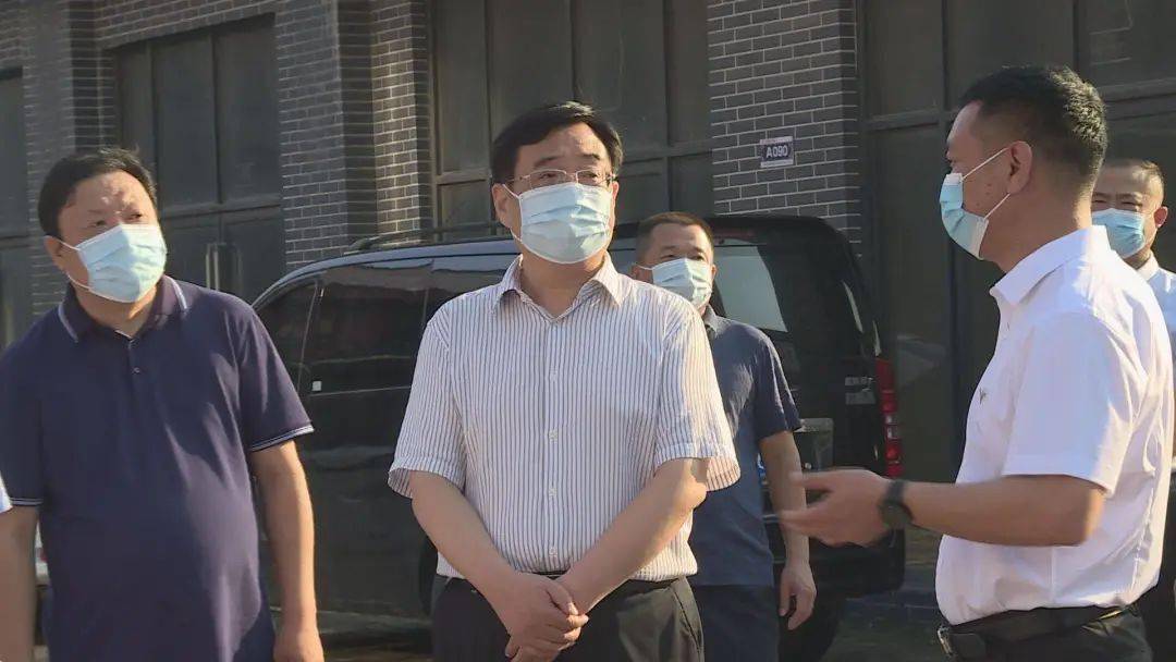 单县县委书记耿振华调研单县新汽车总站汽车站要搬迁了