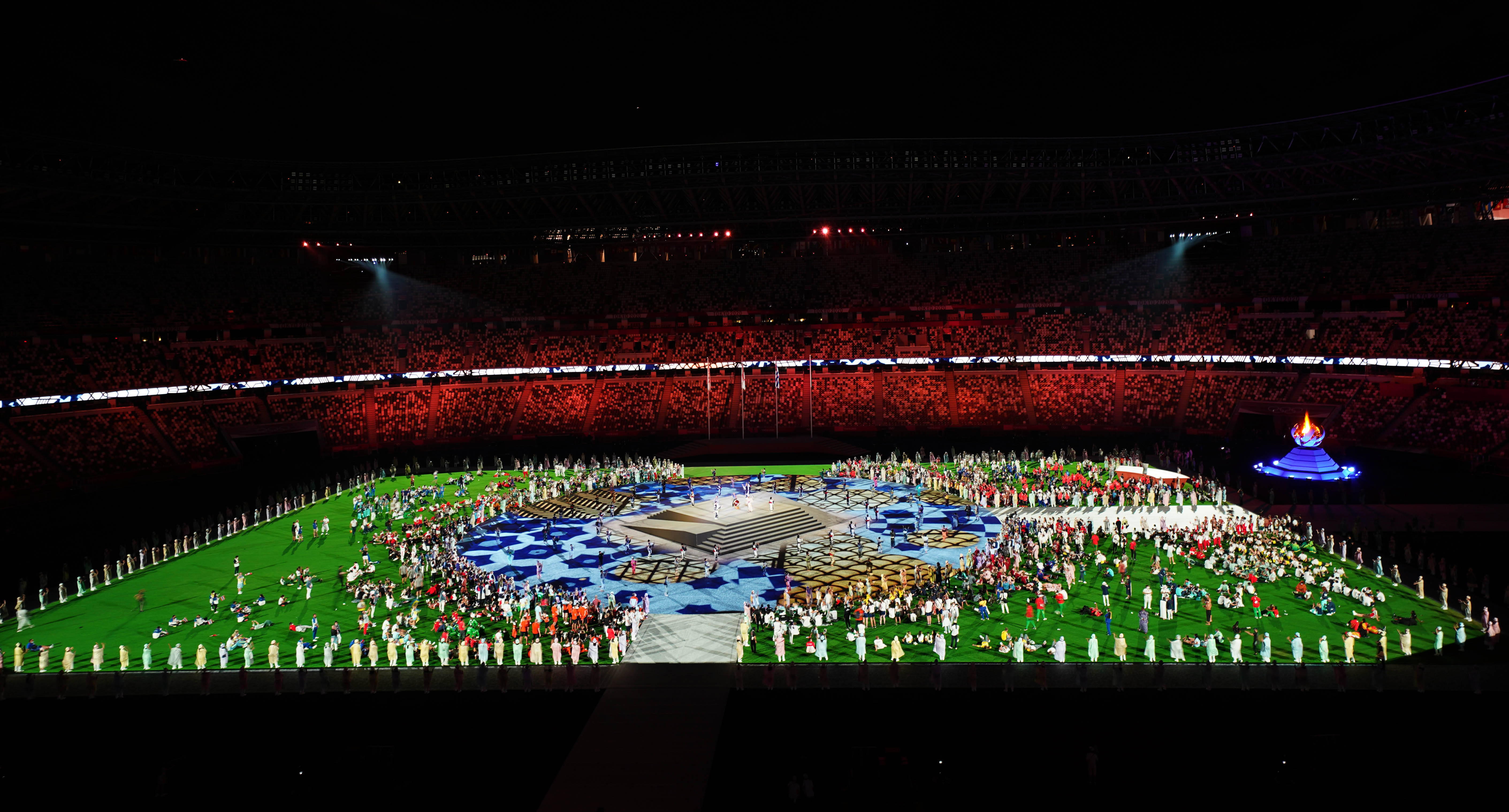 东京奥运会现场图片图片