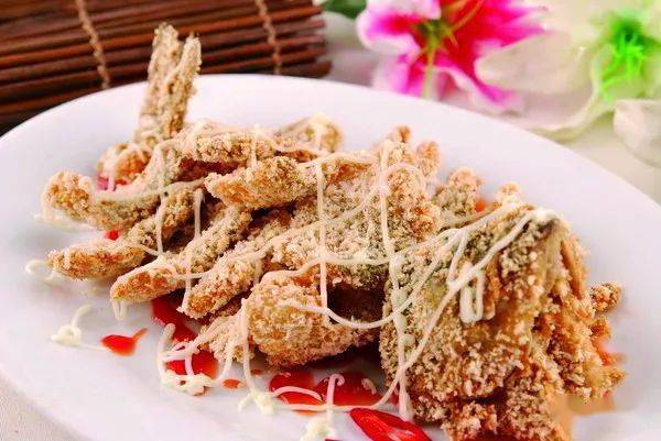 陕菜清真雪花鱼片