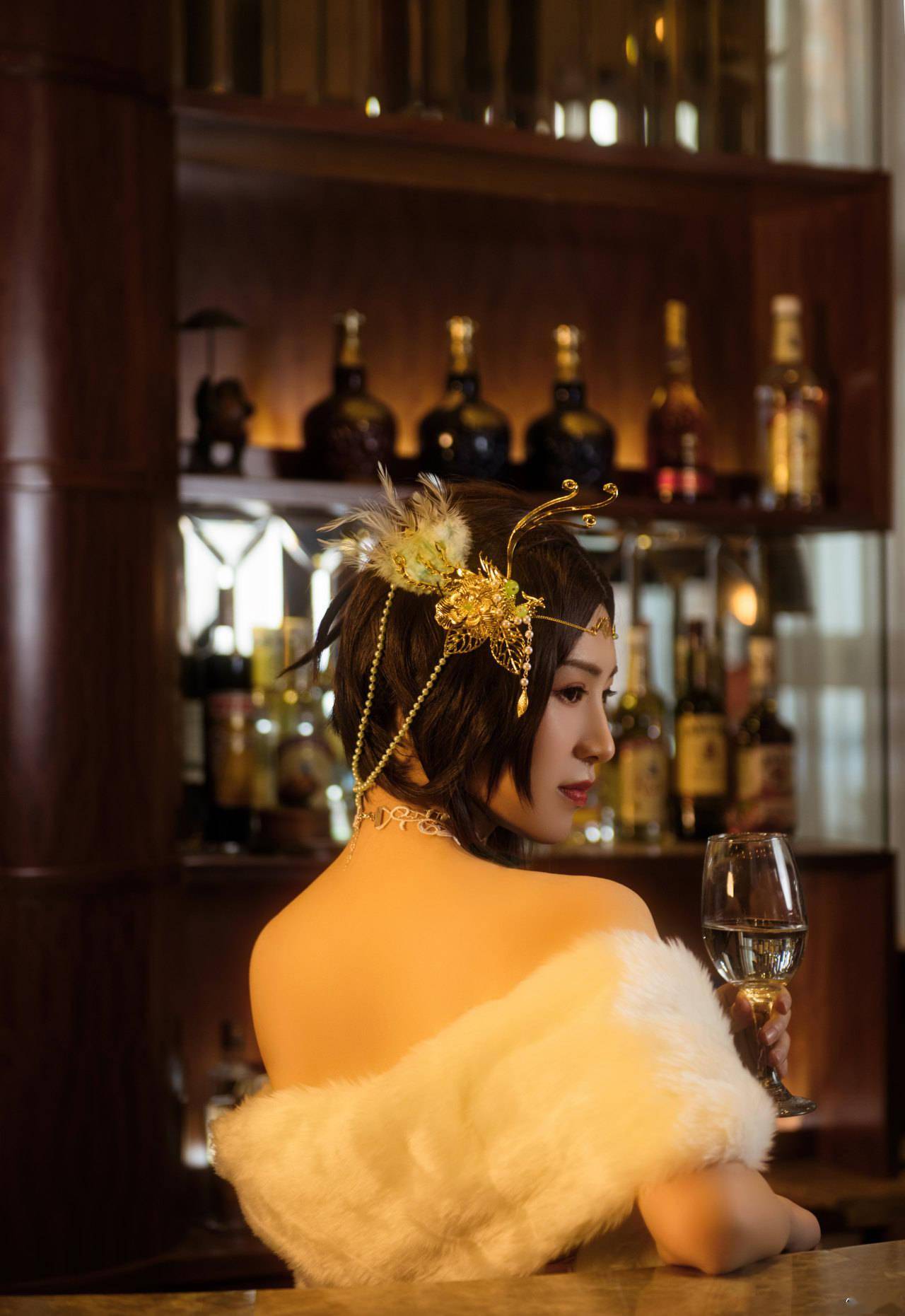 王者荣耀虞姬王者晚宴cosplay