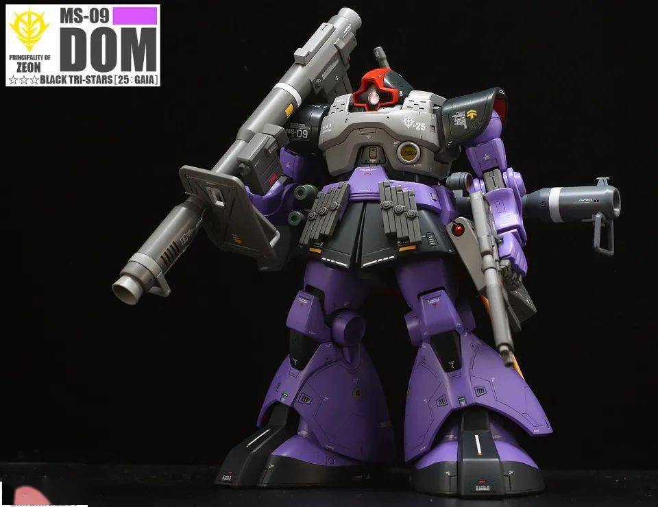 [小t高达秀]mg ms-09 黑色三连星 盖亚机