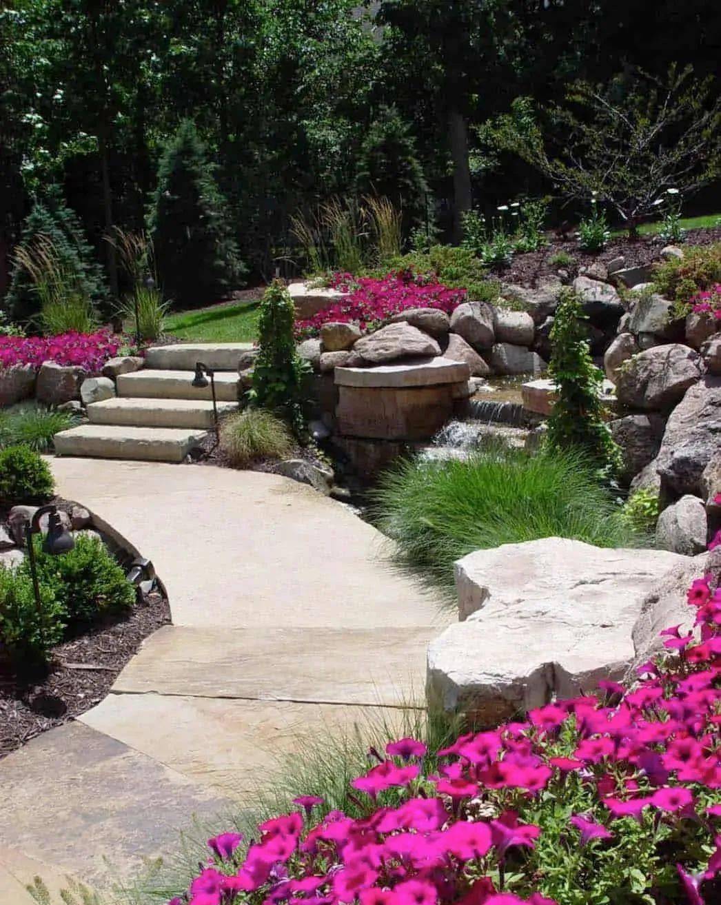 精选50款庭院小径踏出一地诗意