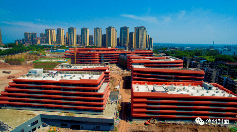 大学|泸州多所学校即将投用！大学、高中、初中、幼儿园都有