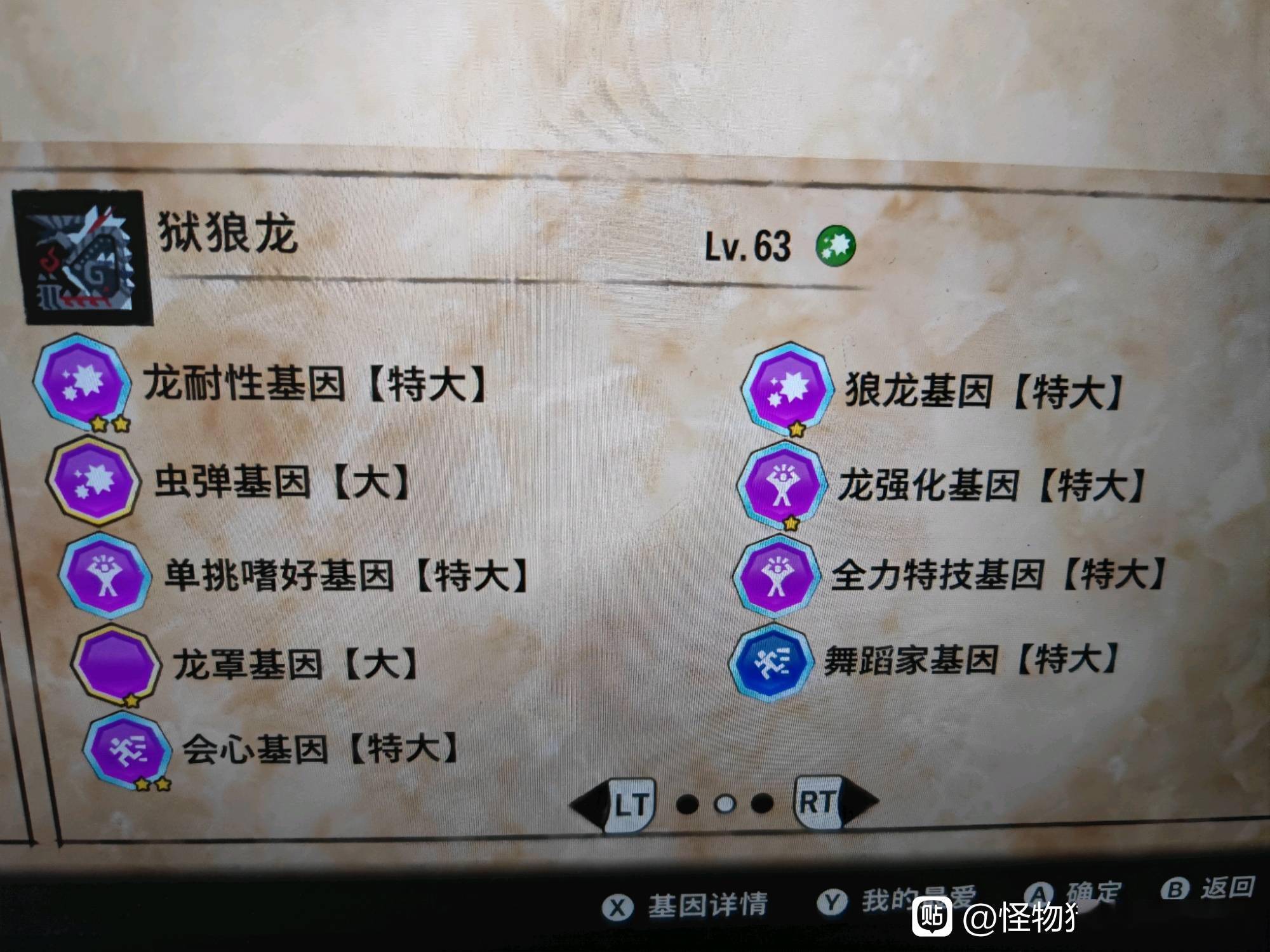 怪物猎人物语2毁灭之翼狱狼龙好用基因搭配推荐