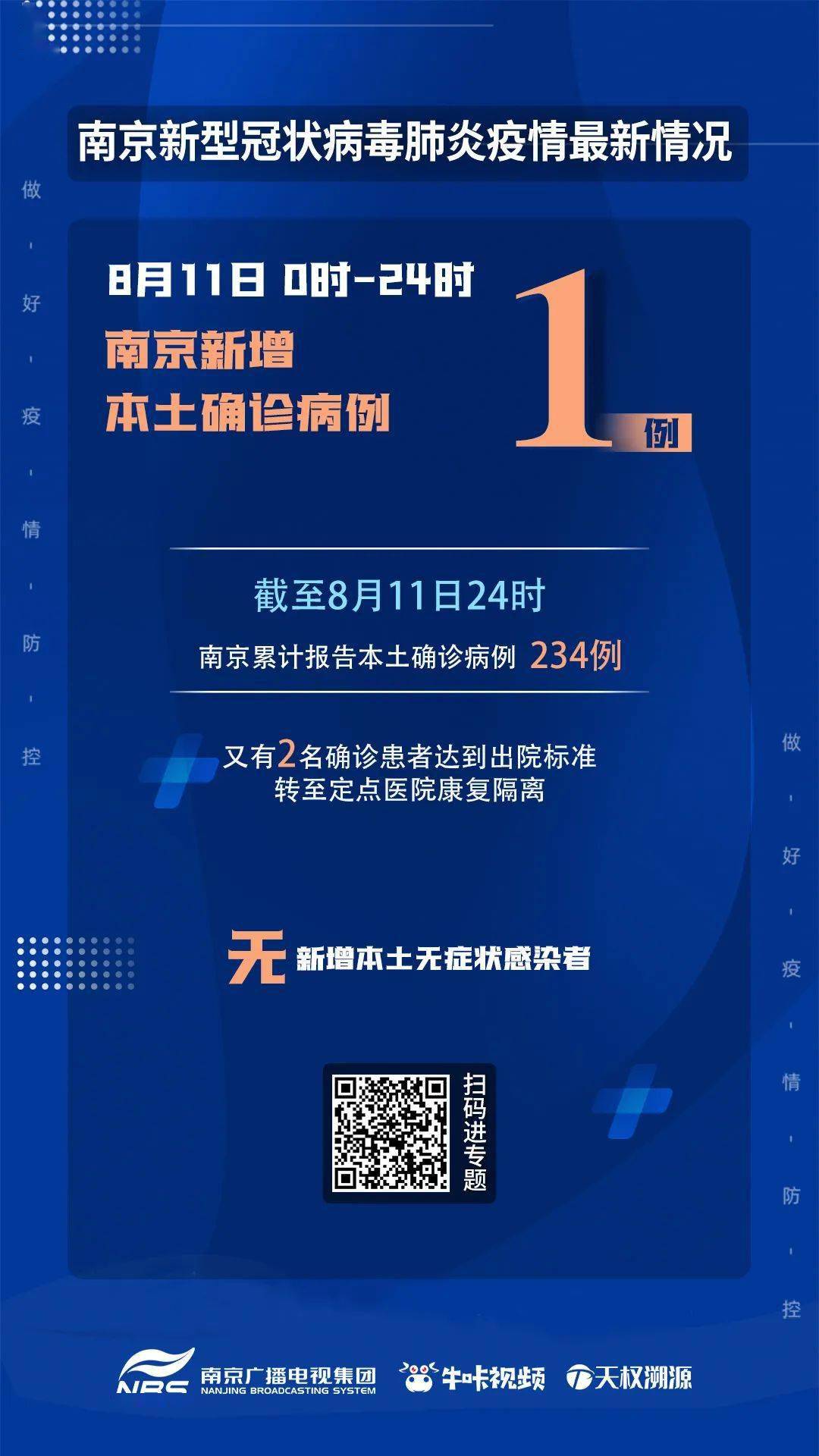 南京通报一新增新冠肺炎确诊病例情况
