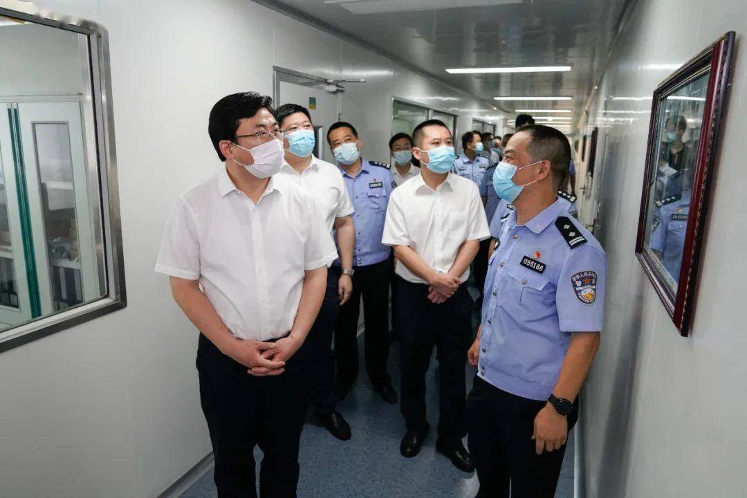 乔俊杰到分局视察指导公安工作_建设