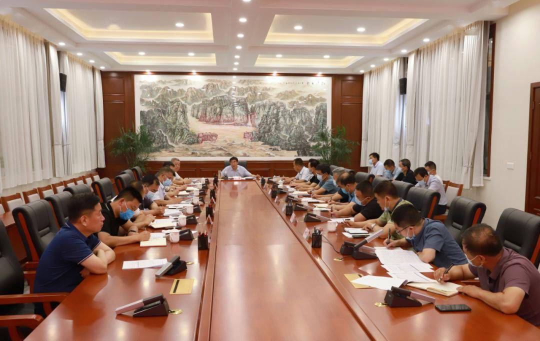 河津市政府召开地热井关停置换专题会议