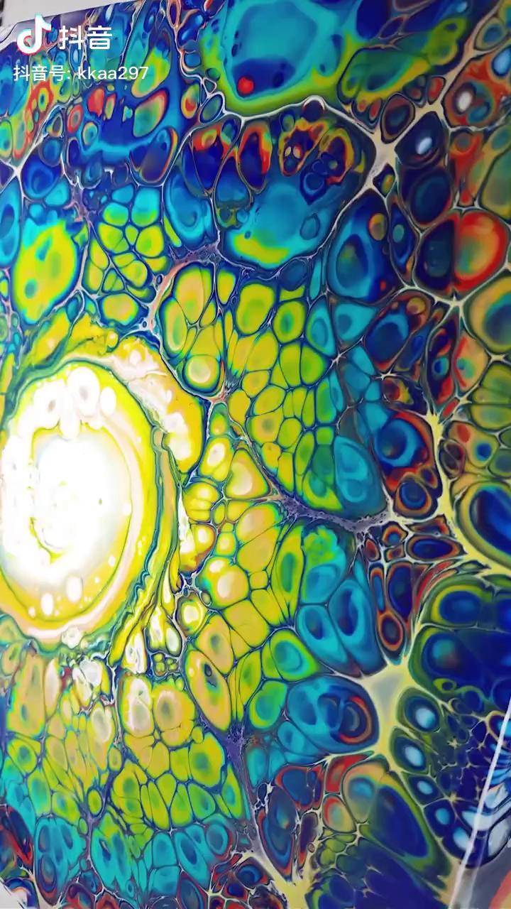 细胞效果绘画简单有趣