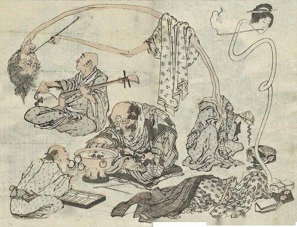 日本浮世绘中的妖怪美学