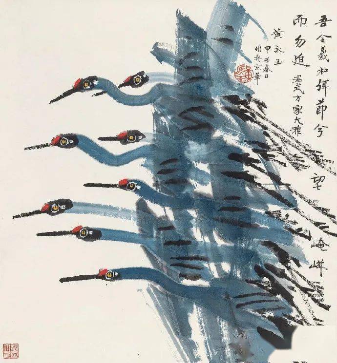 黄永玉画鸟:鸟是好鸟,就是话多!