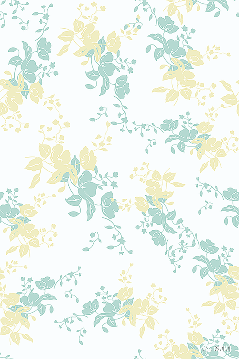 套装|设计图案丨夏季印花 四方连续