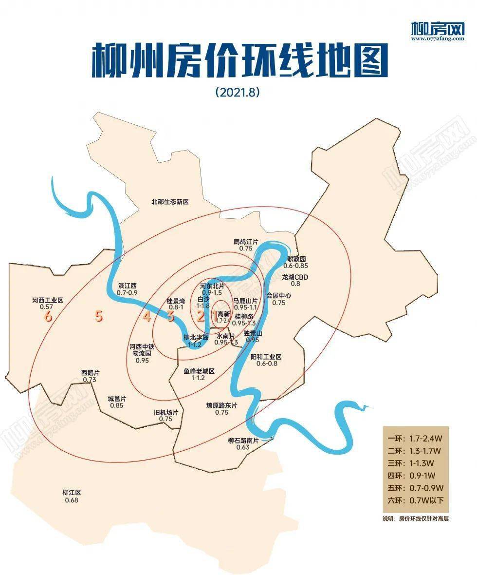 柳州最新房价环线曝光快来看看你家住几环