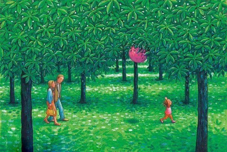 插画家几米一代人童年的后花园