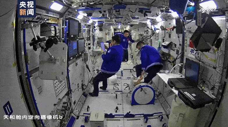 空间|采血化验、实施实验项目，神十二航天员已在轨工作生活60天