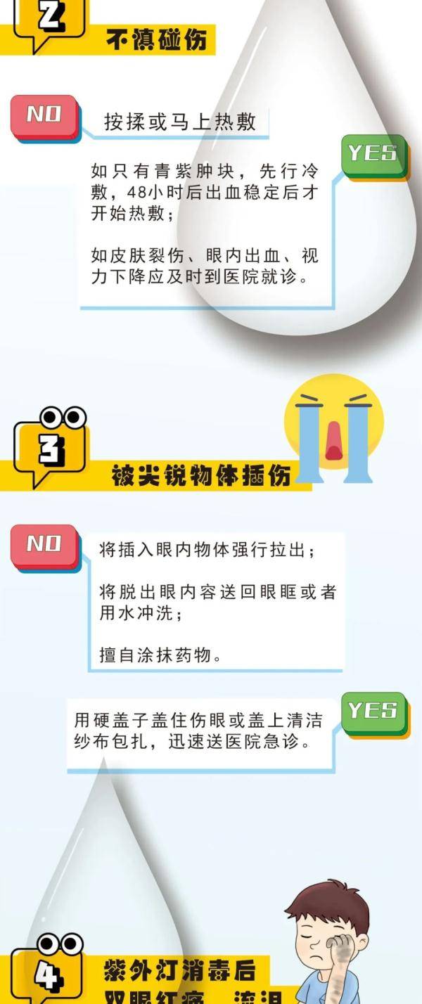 消毒水|8岁女孩被喷泉水柱击伤，视力降到0.08，提醒：意外伤眼这样做