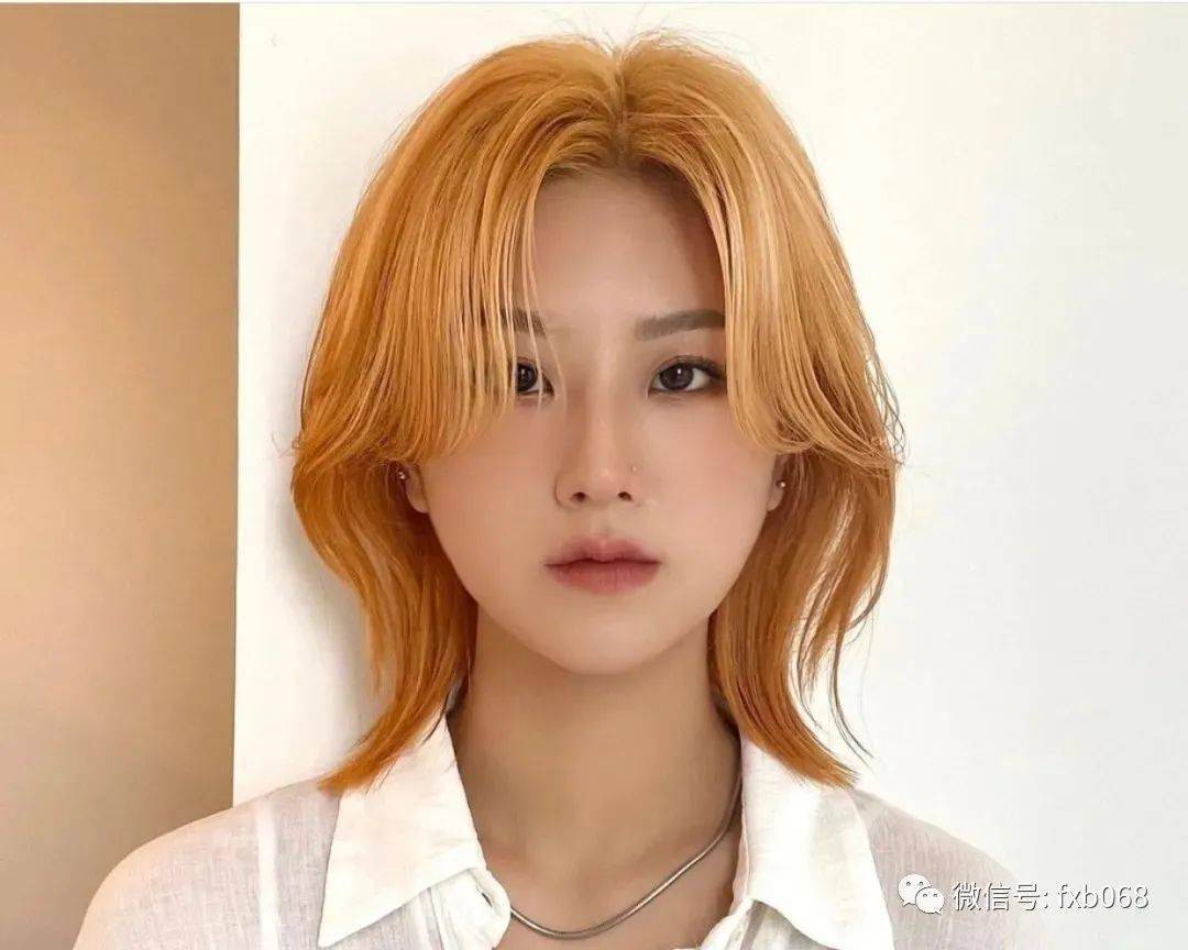 潮流燕尾小短发很耐看