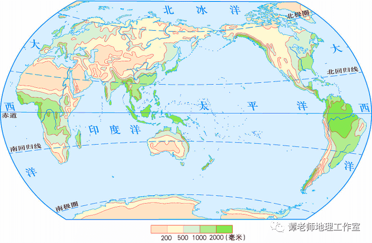 世界年降水量图73世界气候类型图73规律总结73no